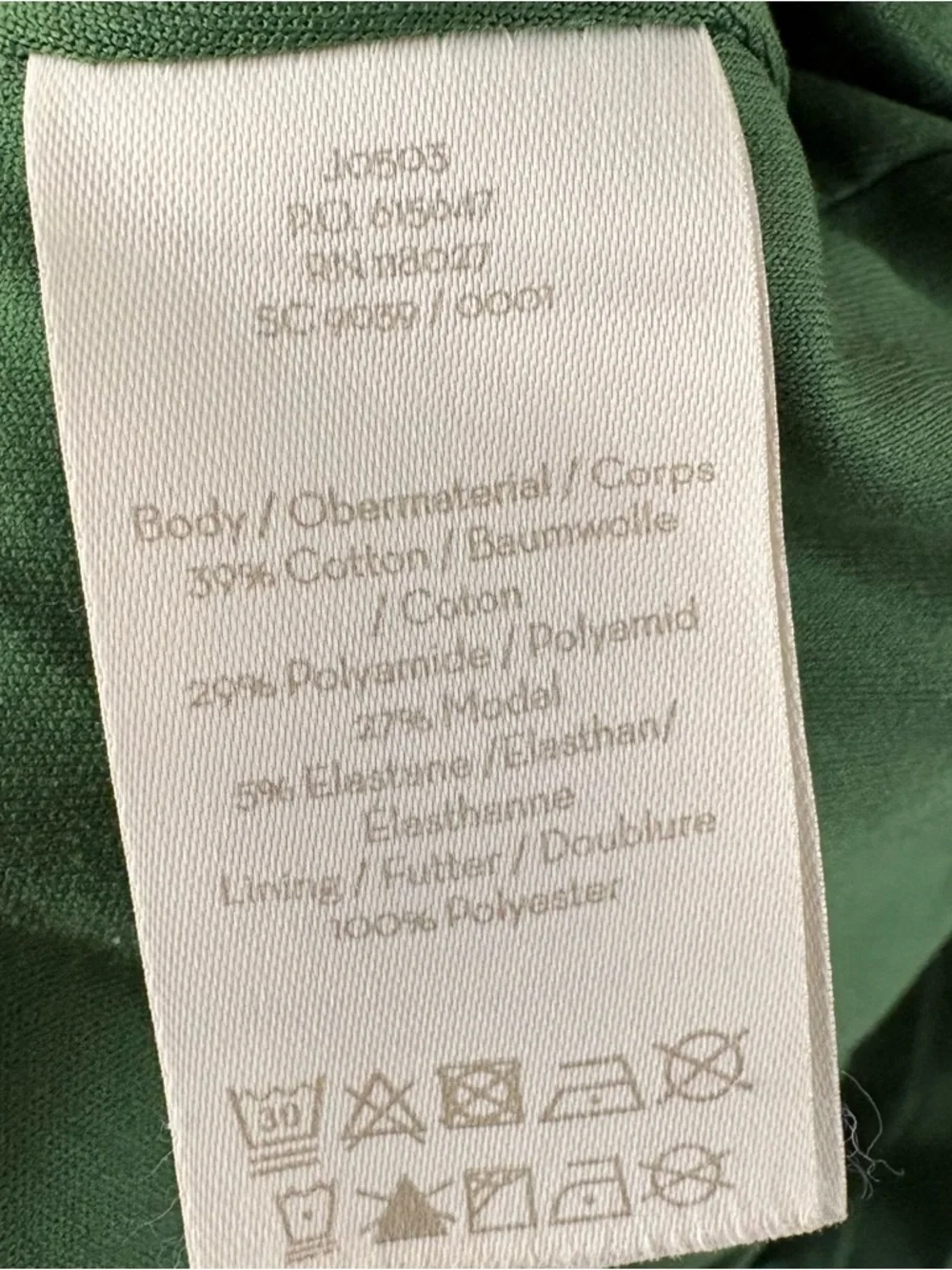 Boden Jessica Ponte Knit Green Tie Waist Sheath Dress 10 Work Office Career Mod - Picture 14 of 15